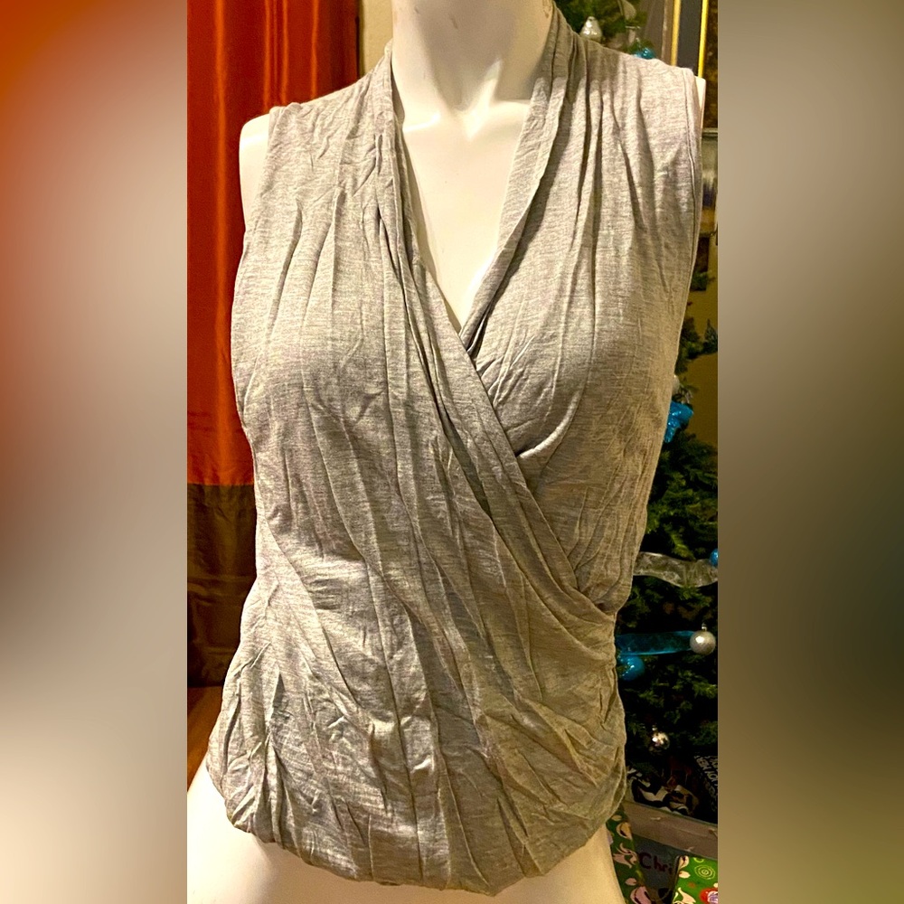 Crossbody open blouse